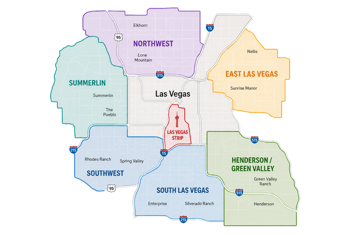 map Las Vegas